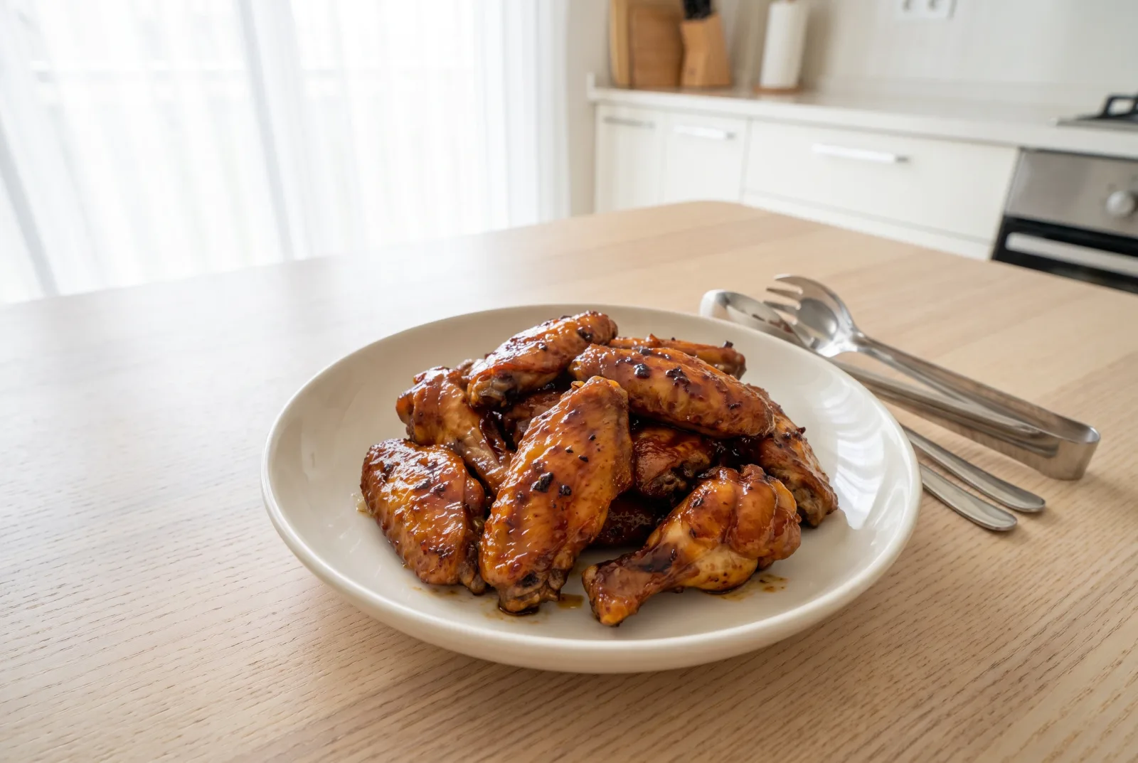 Maple-Glazed Chicken Wings | Canadian-Style Breakfast Skewers