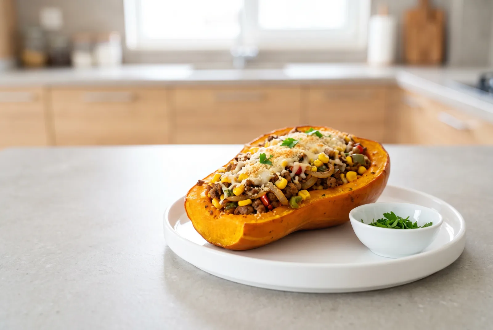 Argentinian Stuffed Pumpkins | Corn and Vegetable Filling