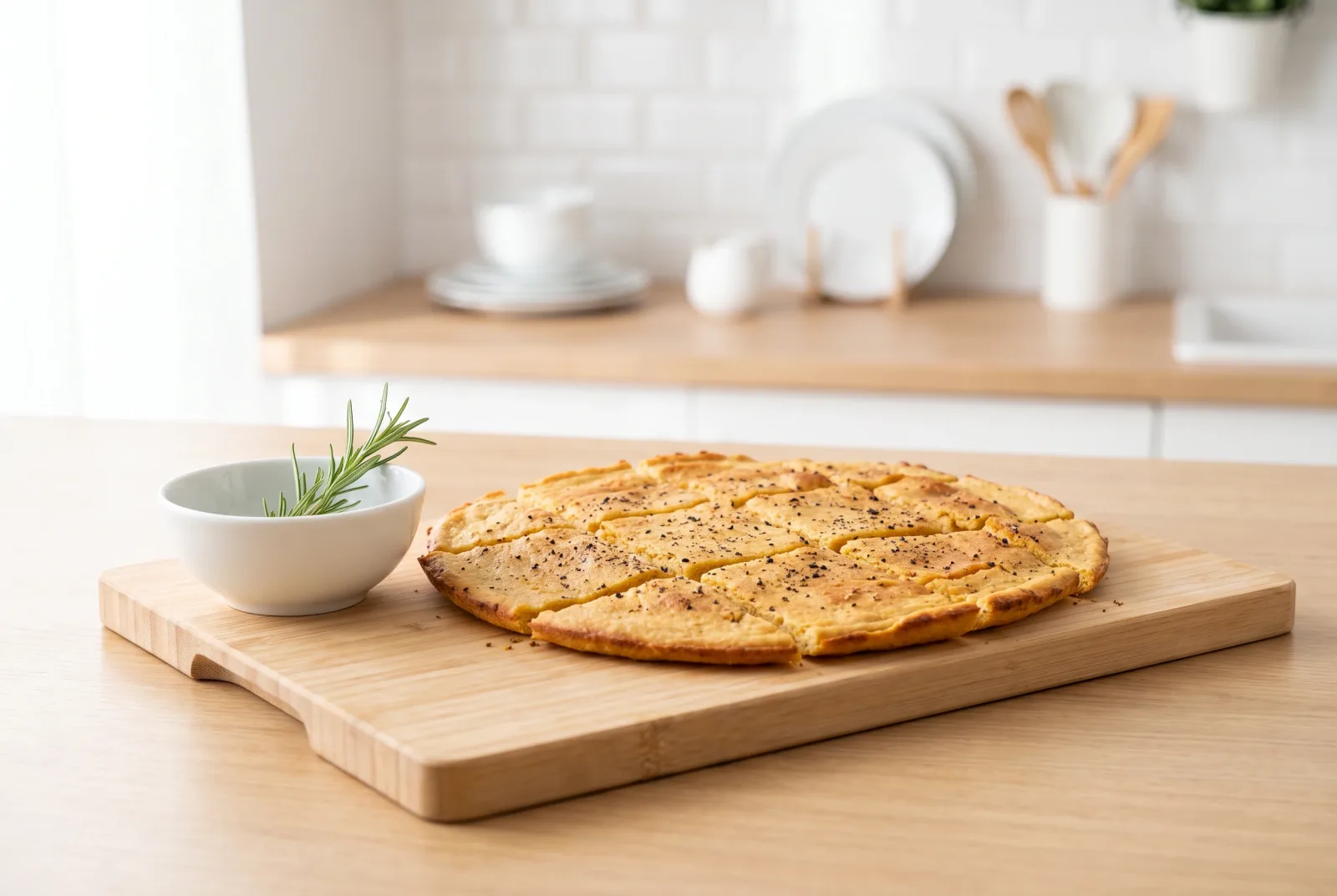 Argentine-Style Faina | Thin Chickpea Flatbread