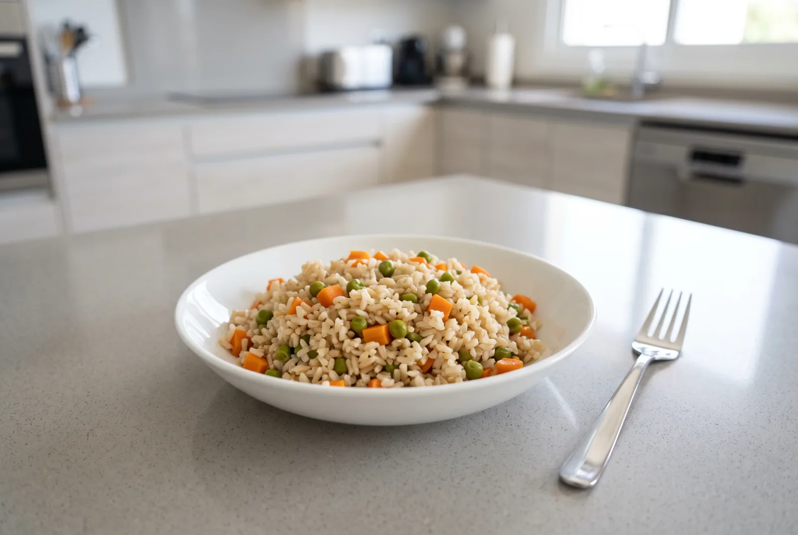 Arroz Integral — Colombian-Style Brown Rice Pilaf