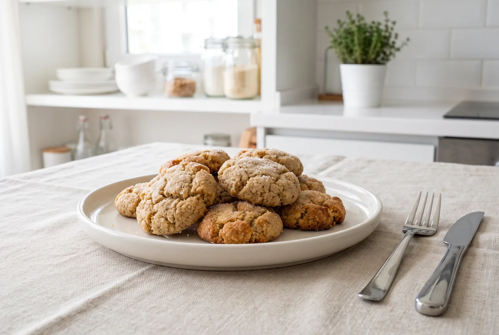 Moroccan Ghriba Cookies with Leftover Almond Flour