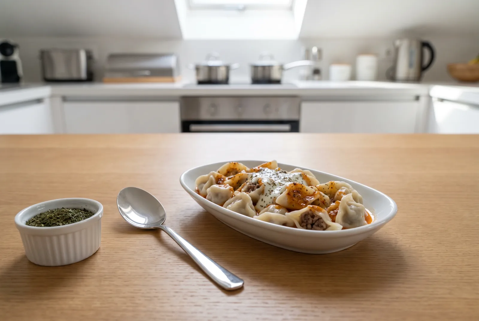 Turkish Manti with Leftover Meat | Hand-Rolled Mini Dumplings