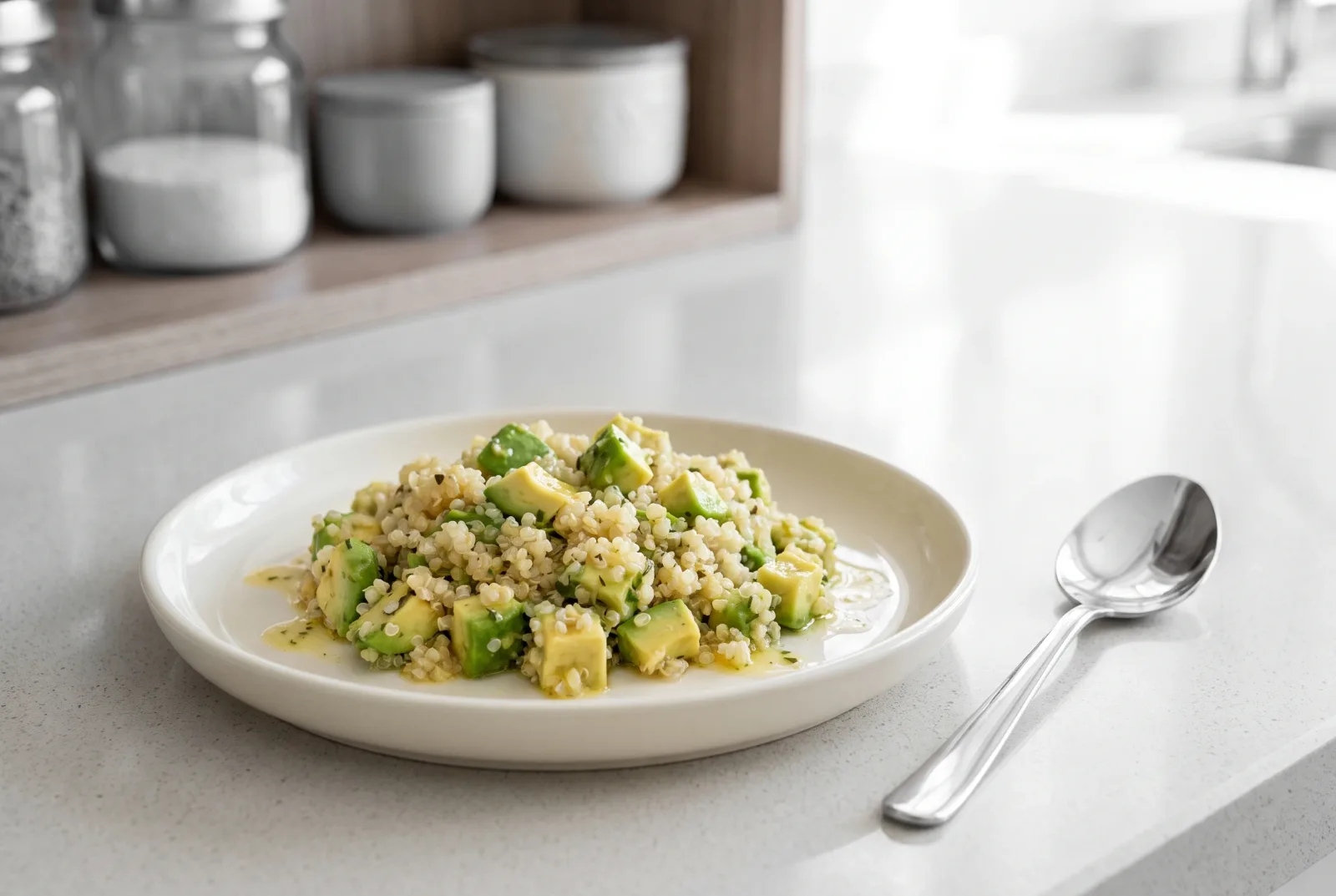 Avocado Quinoa Sauce | Colombian-Style Creamy Breakfast Sauce
