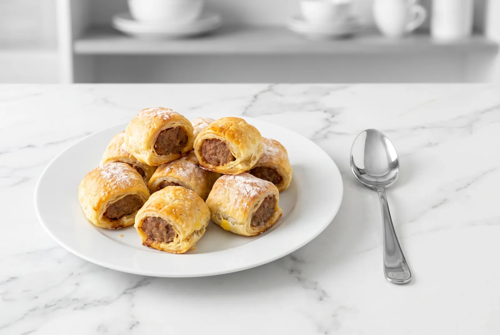 Australian-style mini sausage rolls — Crisp, flaky homemade pastry