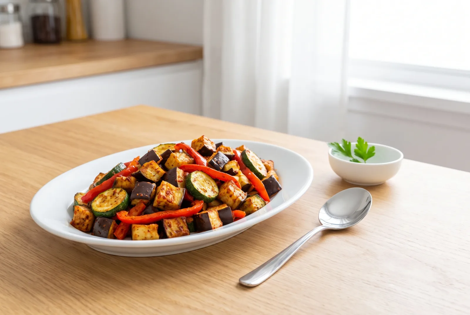 Spiced Air Fryer Vegetables — A Quick Tray for a Crowd