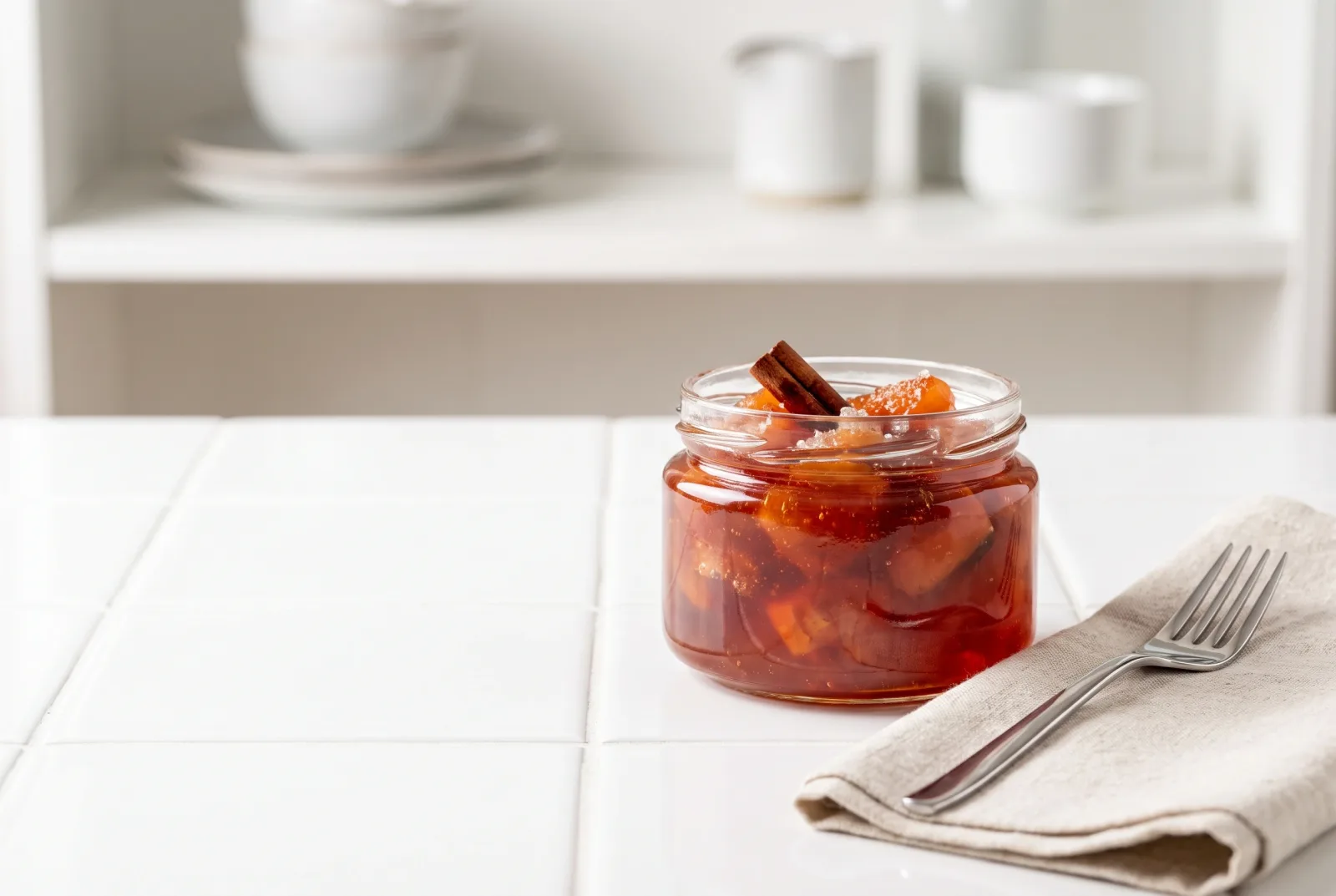 Ayva Reçeli — Turkish spiced quince jam with cloves