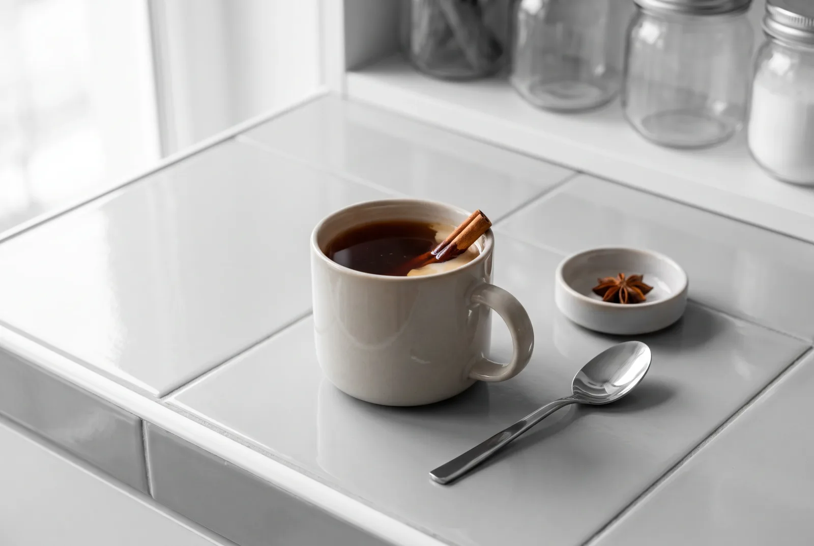 Indian spiced chai — tea made with leftover milk