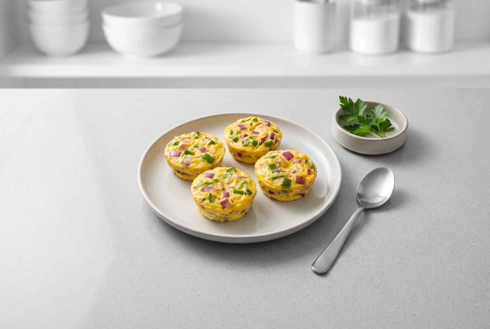 Spiced Egg Bites | Pakistani-Style Air Fryer Breakfast