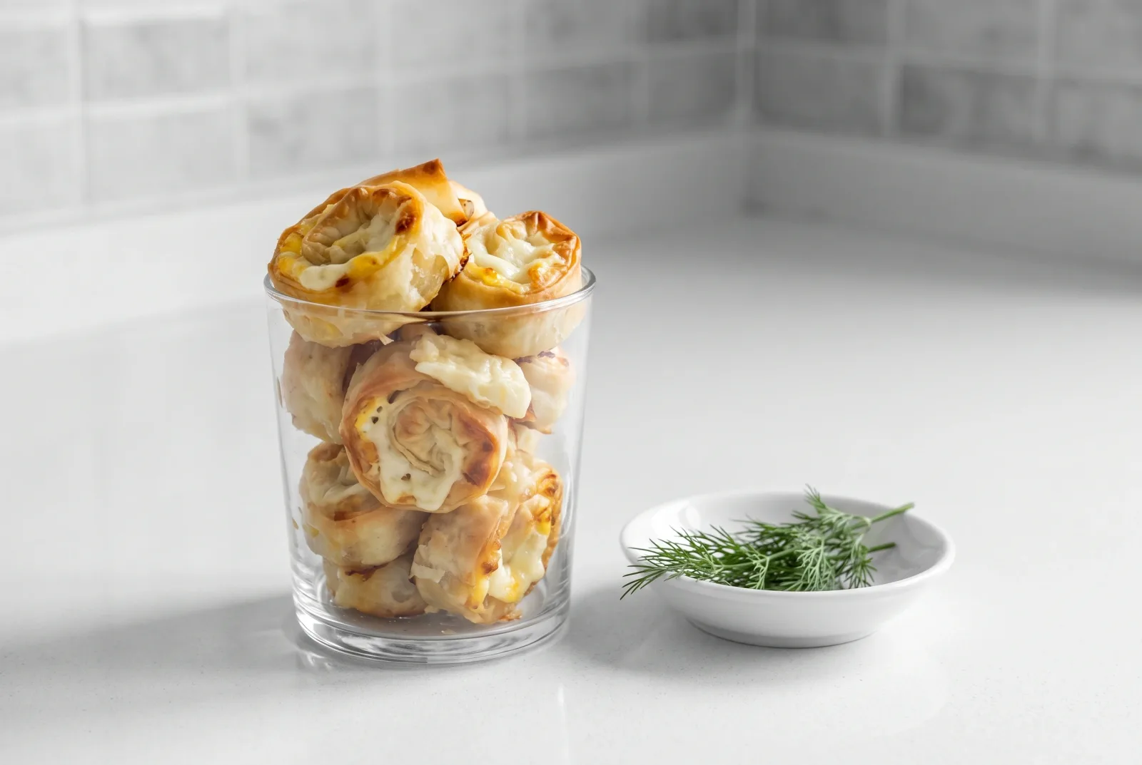Balkan-Style Leftover Cheese Pastry Rolls | Layered Tea-Time Pastry