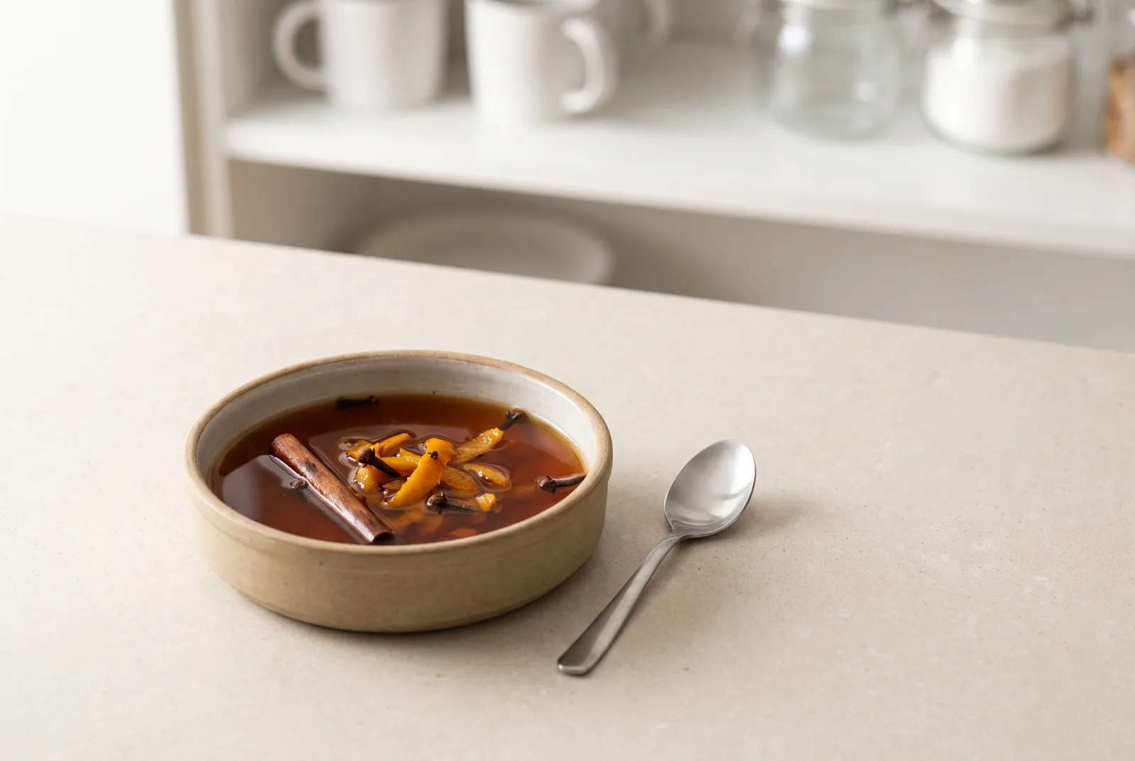 Balkan Spiced Orange Peel Tea | Air-Fryer-Roasted Cinnamon Breakfast Tea