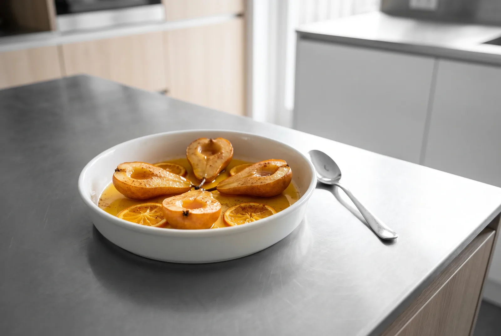 Honey-Orange Pears | Greek-Style Breakfast Fruit in the Air Fryer