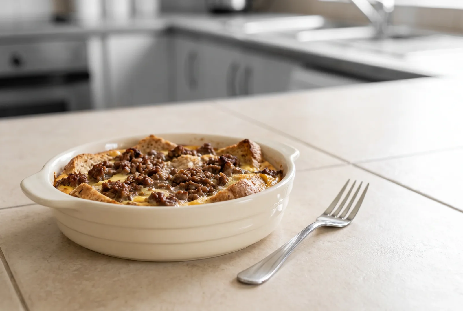 Boerewors-Style Beef Casserole | South African Oven-Baked Dish with Whole-Wheat Bread