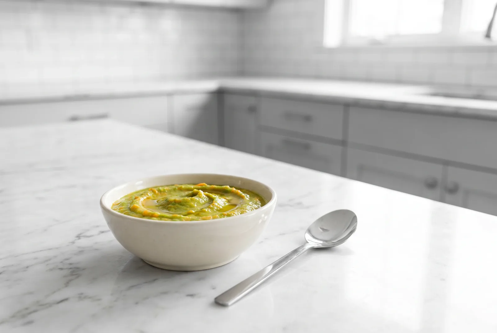 Broccoli and Carrot Puree | Quick Baby Food from Leftovers