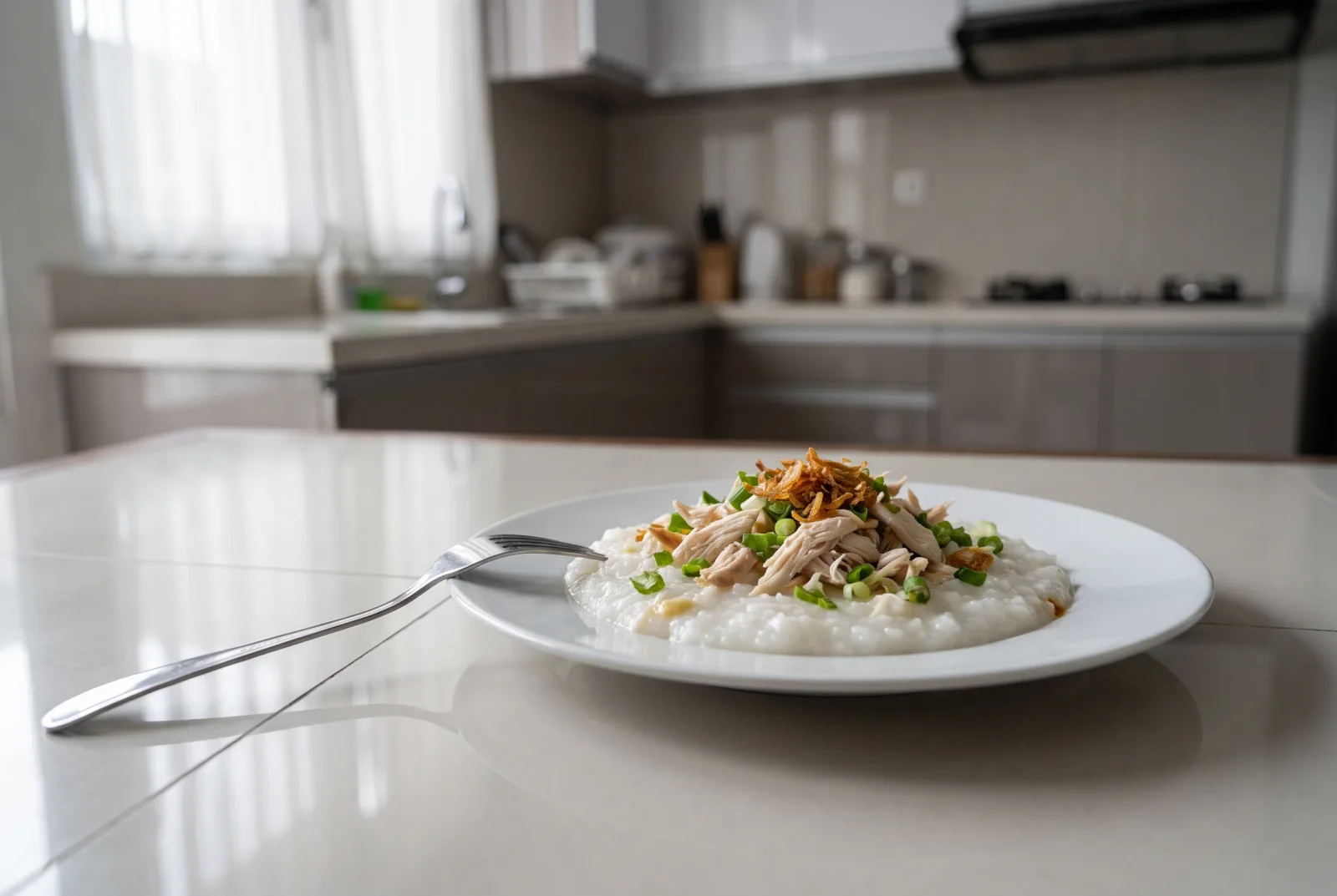 Bubur Ayam | Indonesian Chicken Rice Porridge