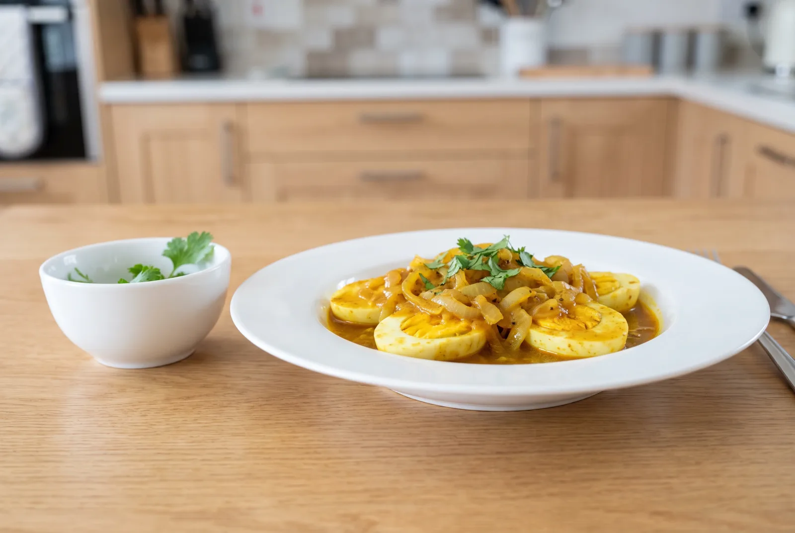 Cape Malay Curry Eggs | Hard-Boiled Eggs in Curry Sauce