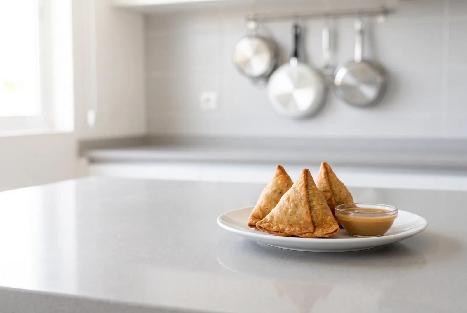 Chamuça | Portuguese-Style Spiced Triangular Hand Pies