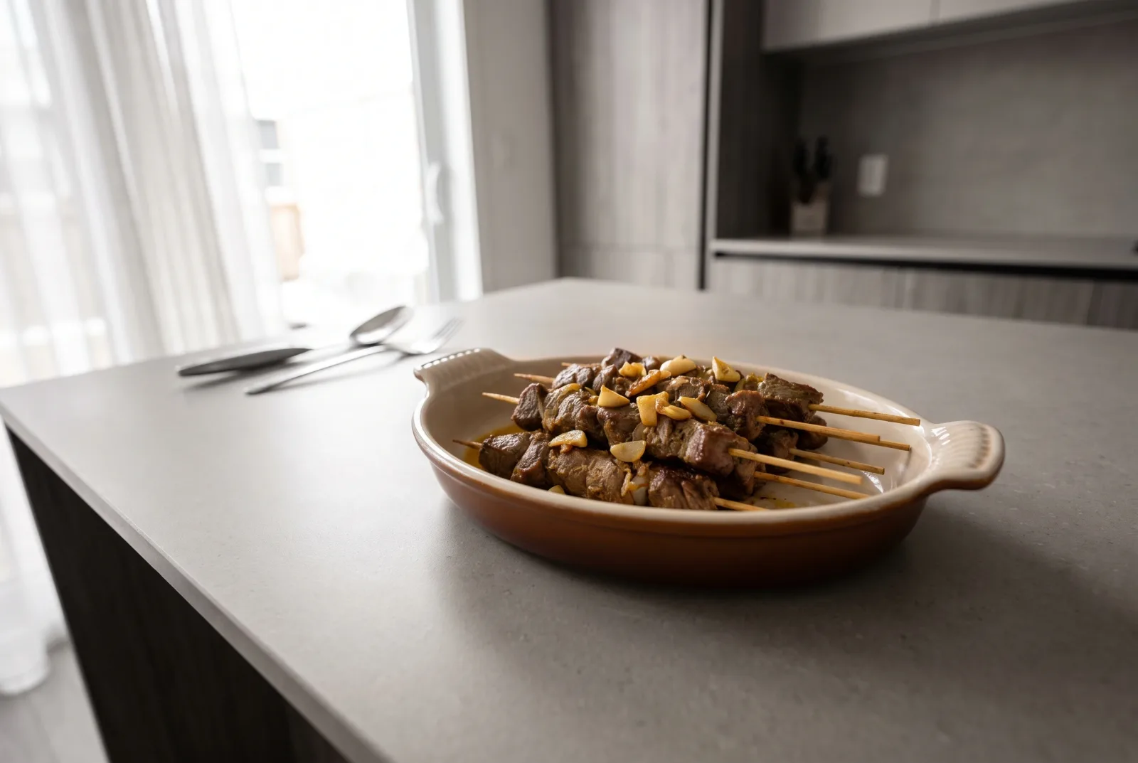 Xinjiang-Style Cumin Lamb Skewers | Pressure-Tenderized Chinese Barbecue