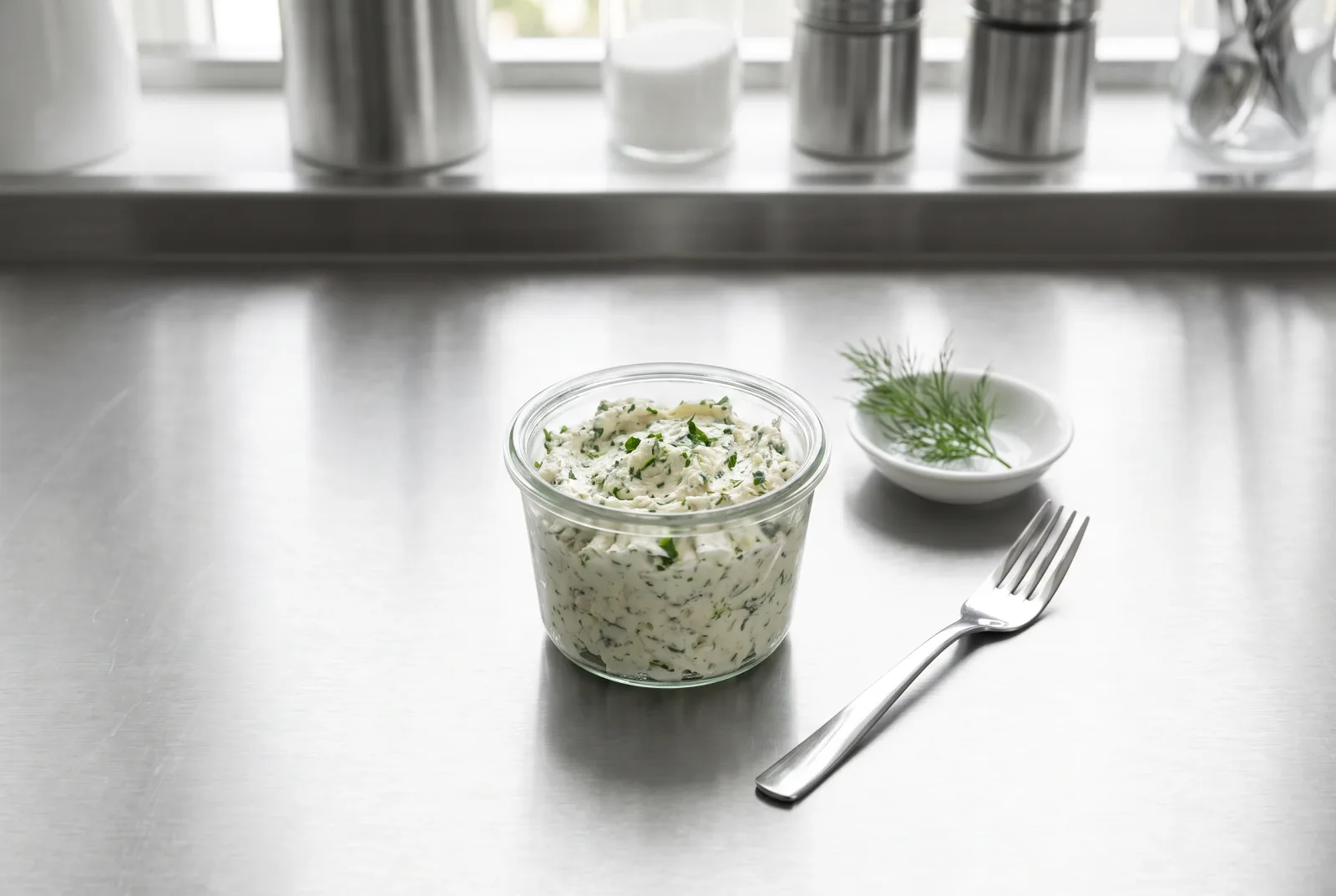 Çökelekli Otlu Peynir Ezmesi — No-Cook Curd Cheese and Herb Breakfast Spread