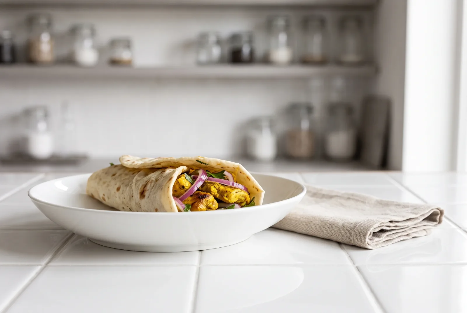 Cücə Kabab Wrap | Azerbaijani-Style Wrap with Leftover Chicken