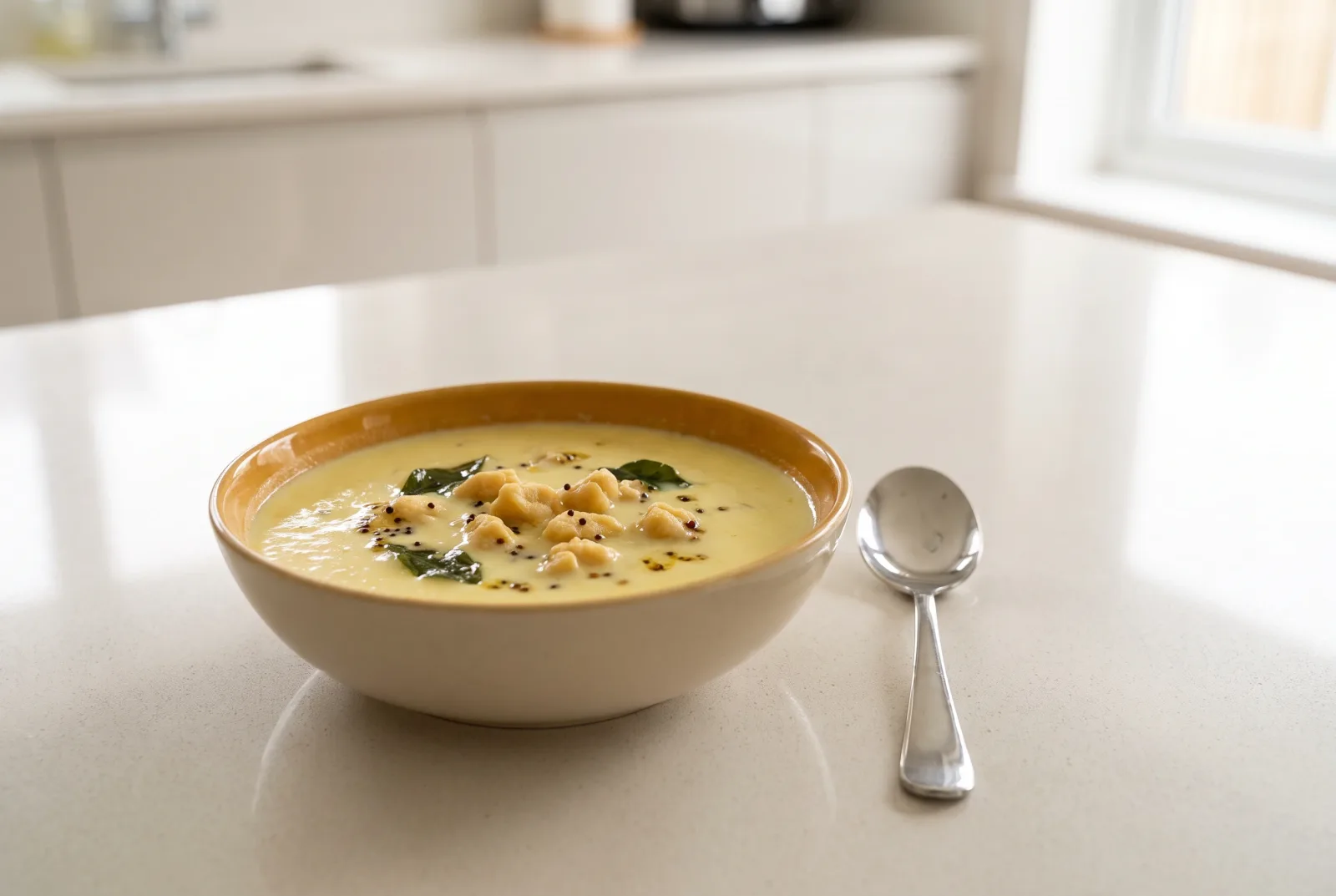 Dahi shorba — Indian spiced yogurt soup