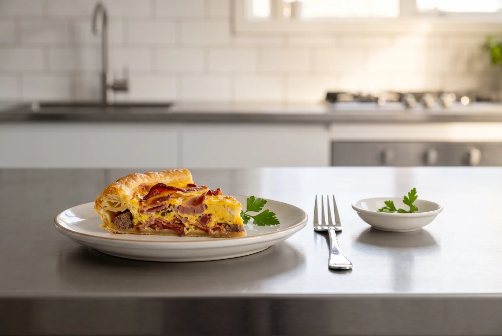 Beef Bacon and Egg Pie | New Zealand-Style Breakfast Pie
