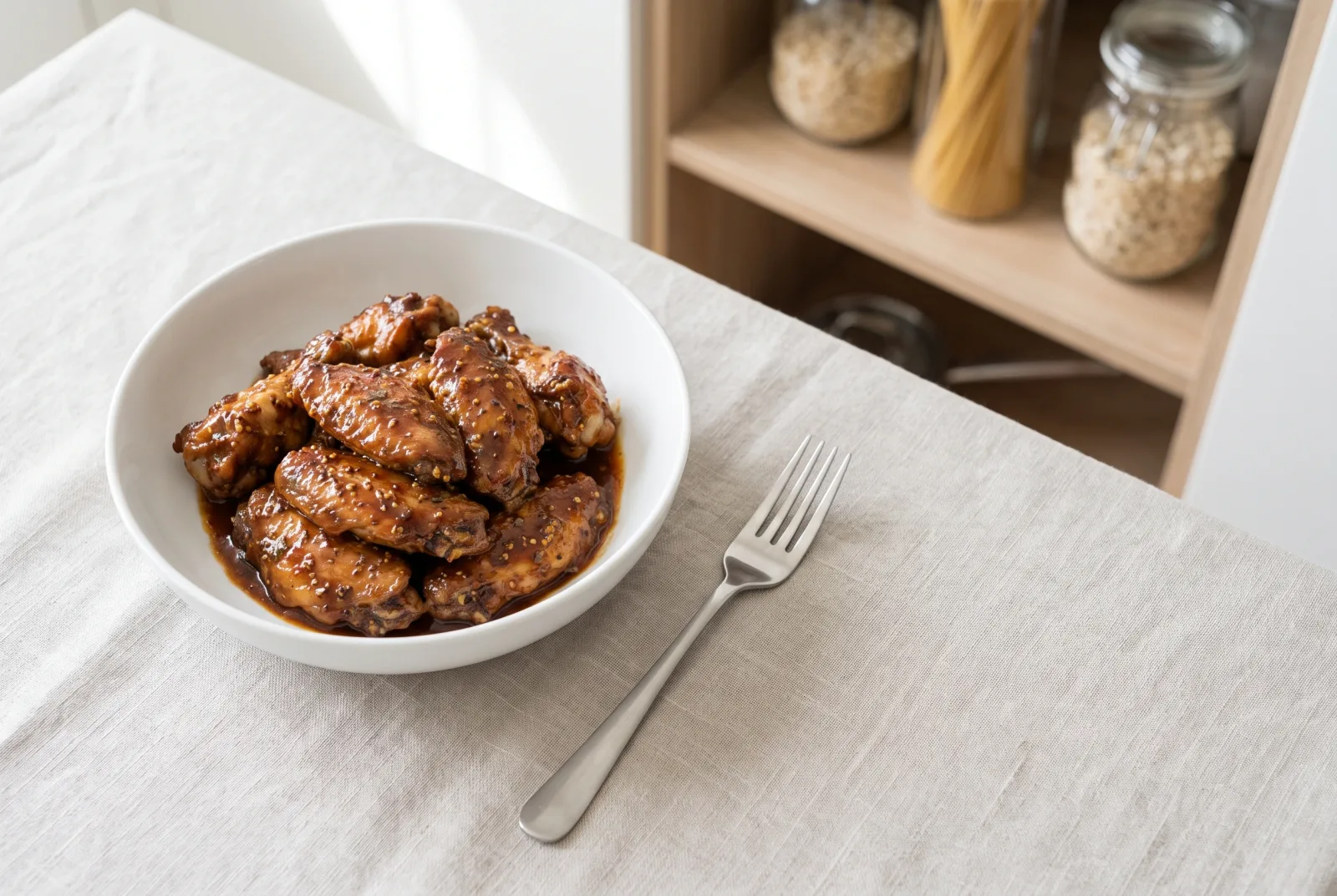 Deviled Chicken Wings | English-Style Spicy Glazed Grilled Wings
