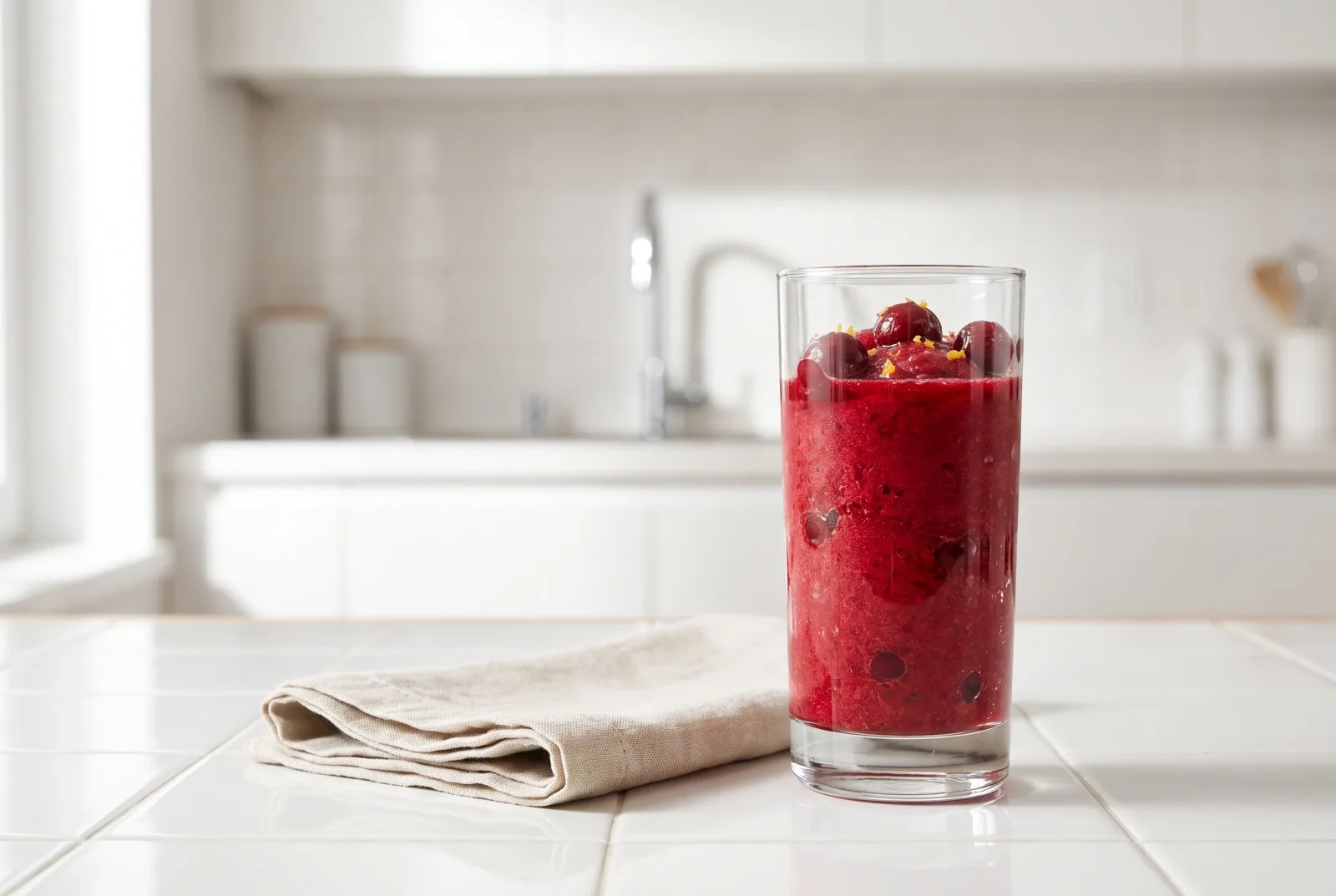 Pressure Cooker Sour Cherry Drink | Quick Turkish-Style Cooler
