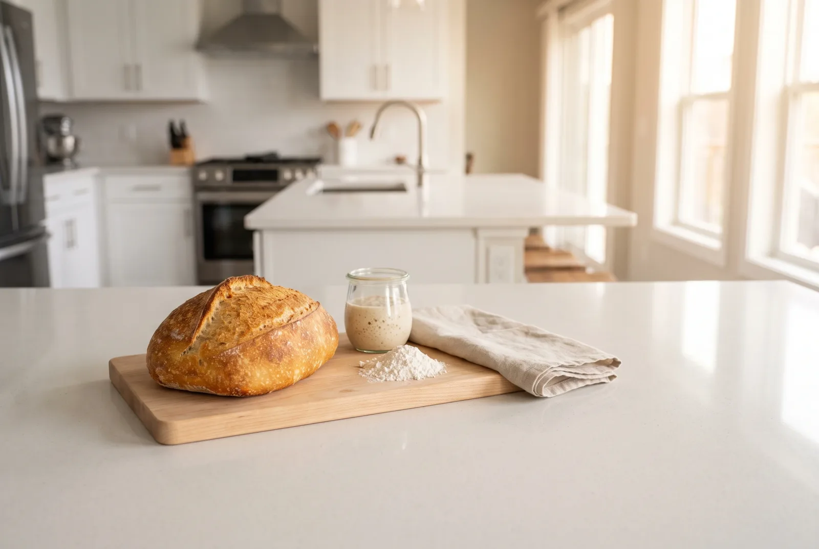 Sourdough Country Bread | Turkish-Style Artisan Loaf