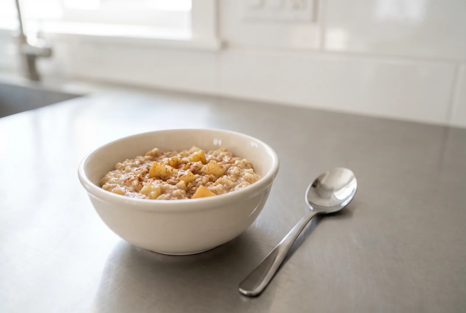 Apple and Oat Baby Porridge | Smooth Breakfast Puree