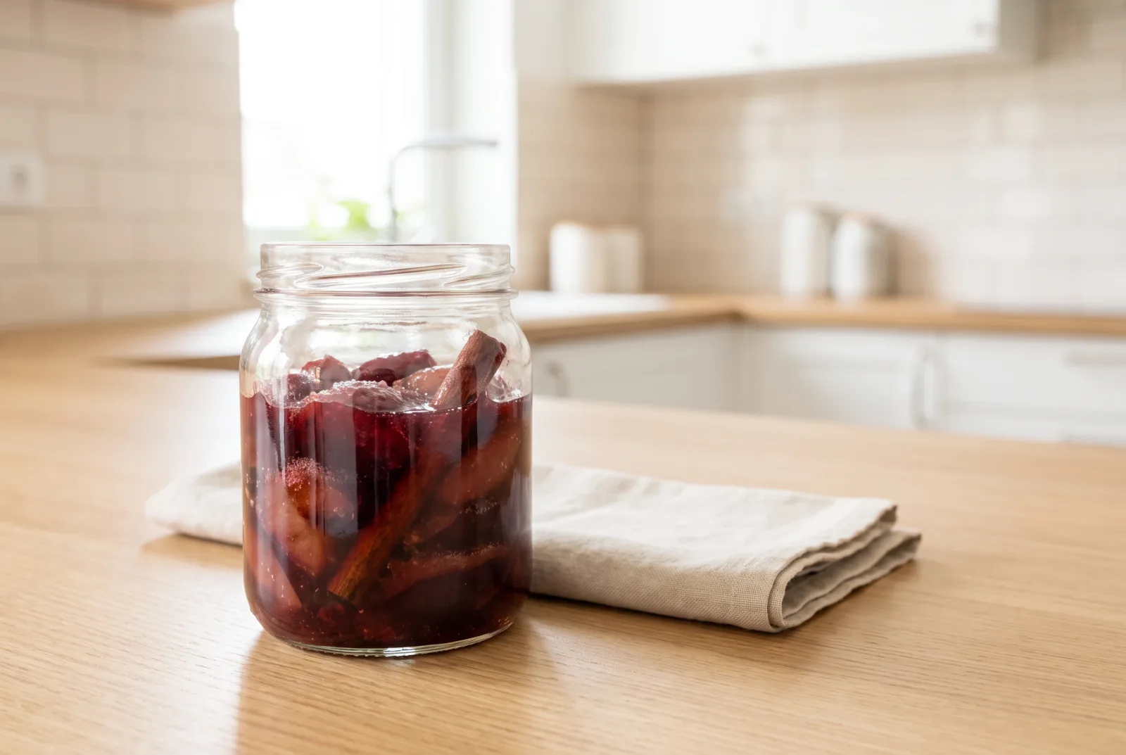 Plum Compote | Portuguese-Style Cinnamon Plum Compote