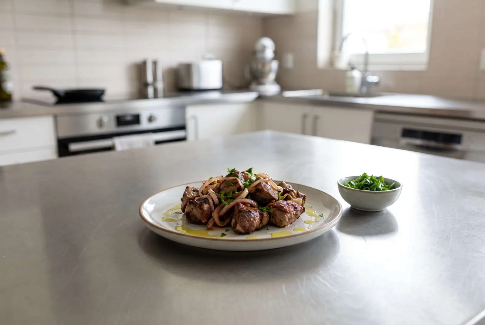 Armenian khorovats — Long-marinated lamb skewers
