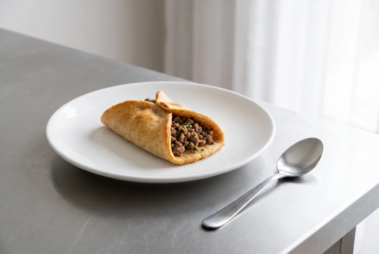 Syrian Beef Fatayer — Whole-wheat triangular pastries