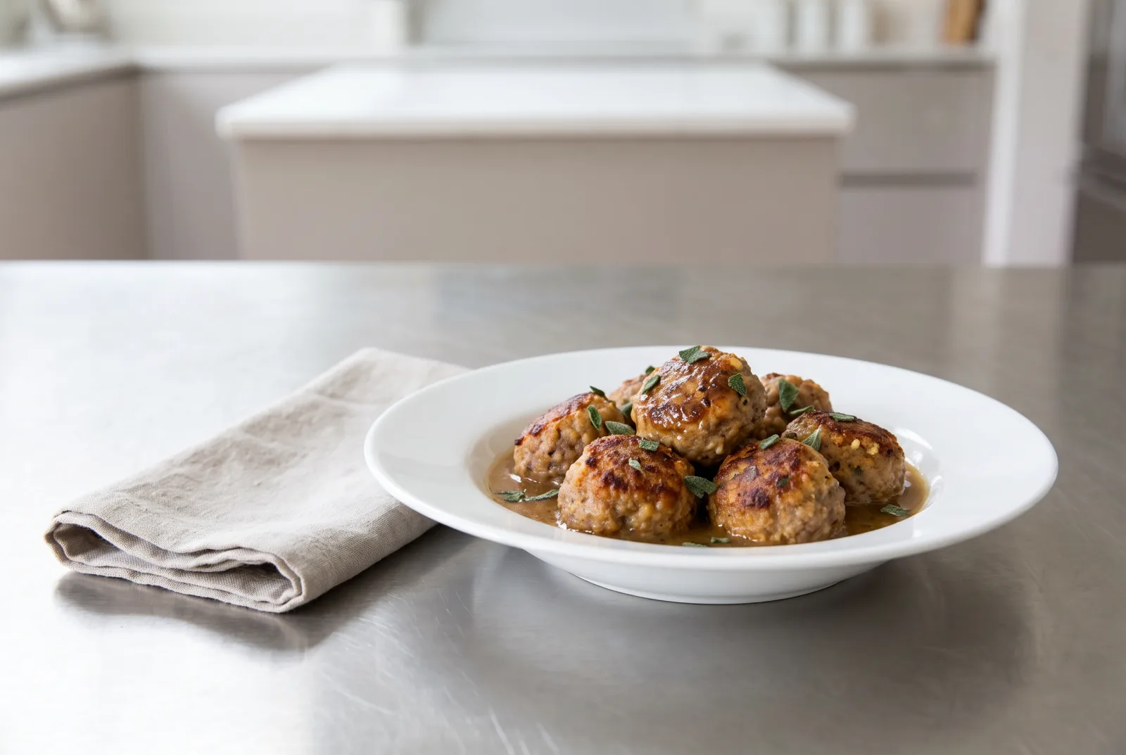 Faggots (English-Style Beef Meatballs in Onion Gravy)