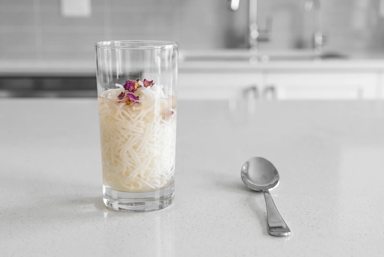 Faloodeh | Persian Rose Water Noodle Sorbet
