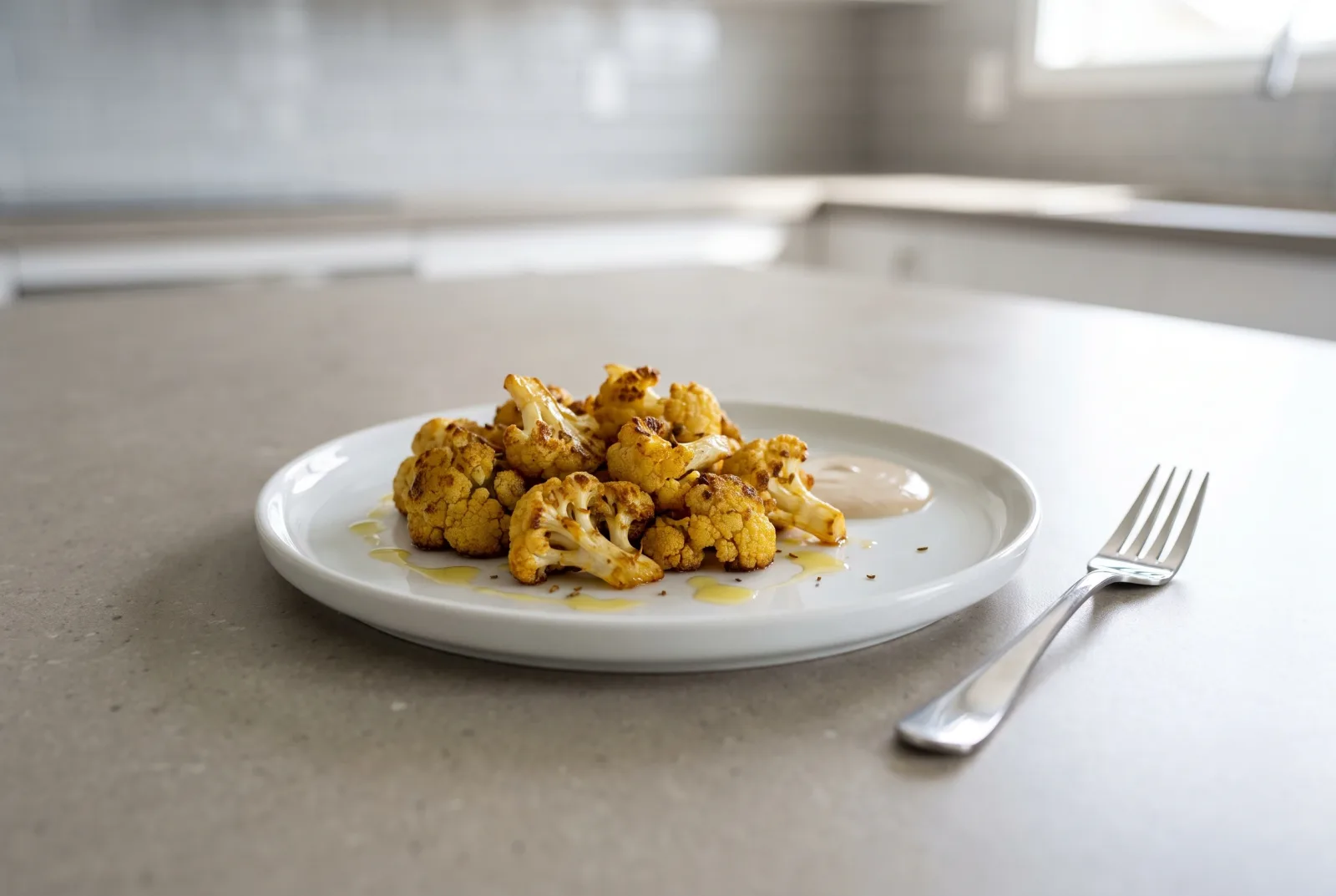 Moroccan Air Fryer Roasted Cauliflower Meze | Spiced Picnic Platter