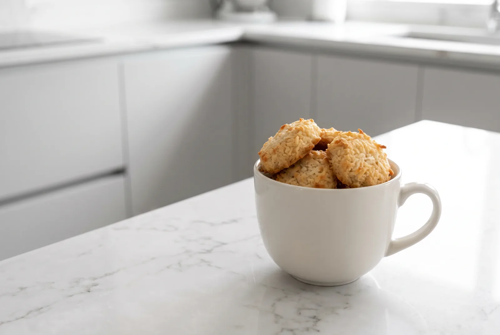 Filipino Low-Sugar Coconut Cookies | Light Tea-Time Treat