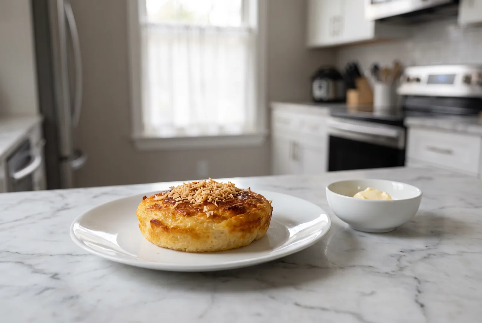 Filipino Coconut Milk and Rice Cake (Bibingka)