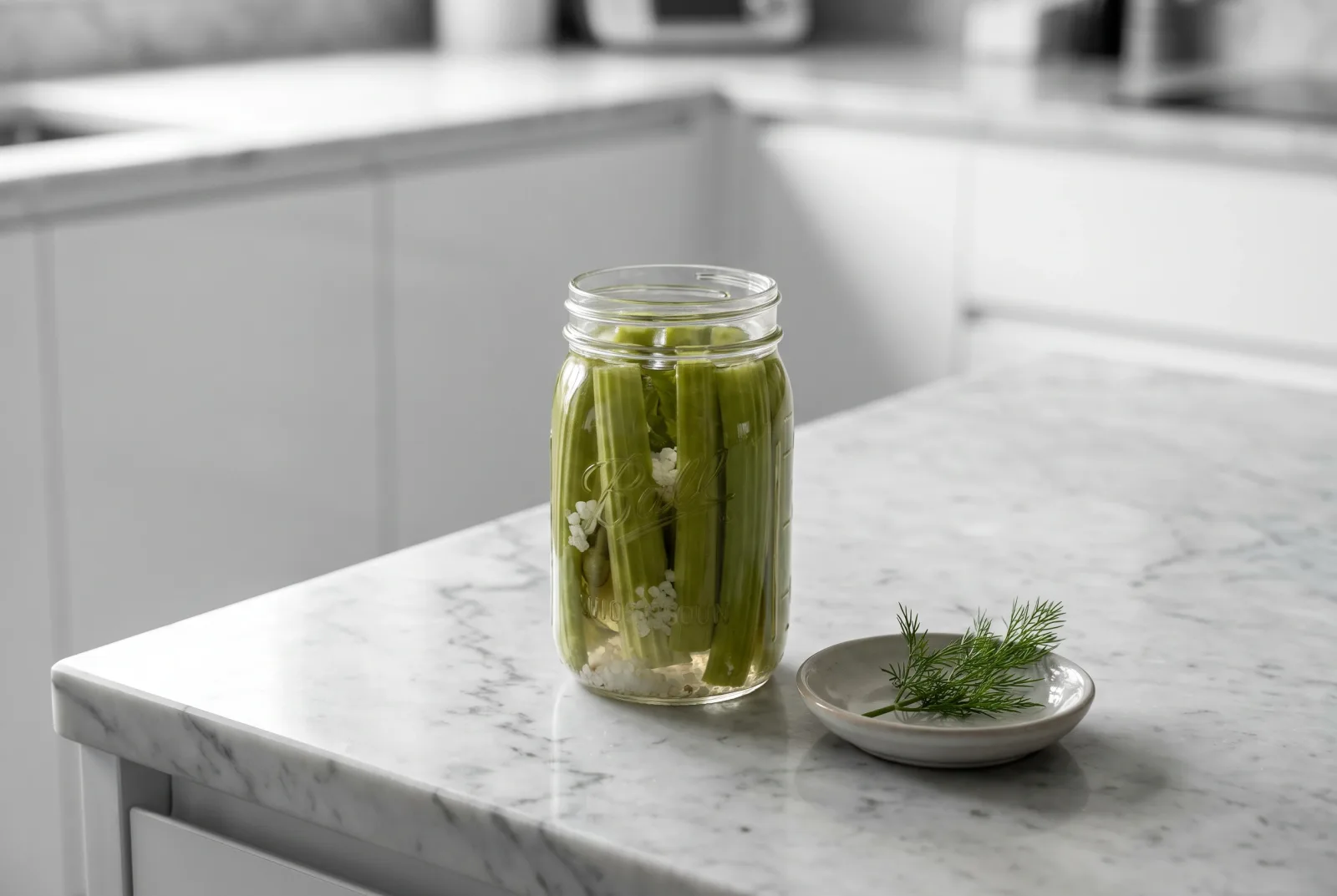Celery Pickles | Crisp, No-Cook Pickles