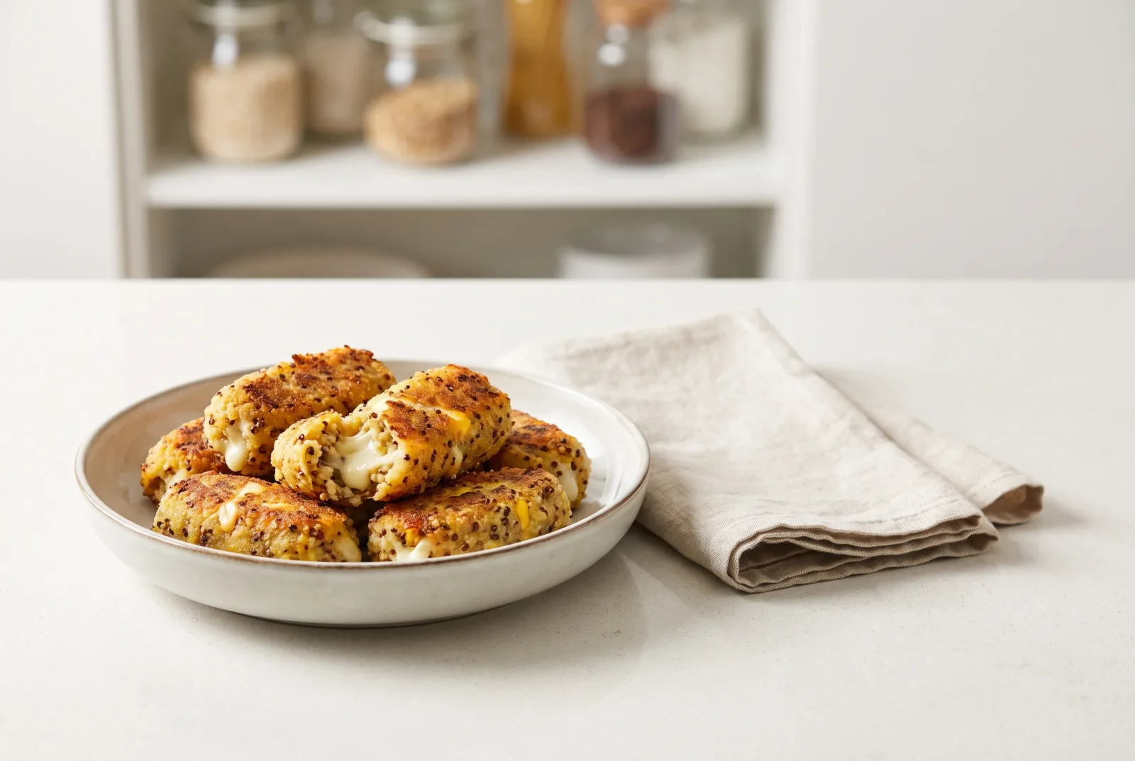Peruvian-Style Quinoa Croquettes