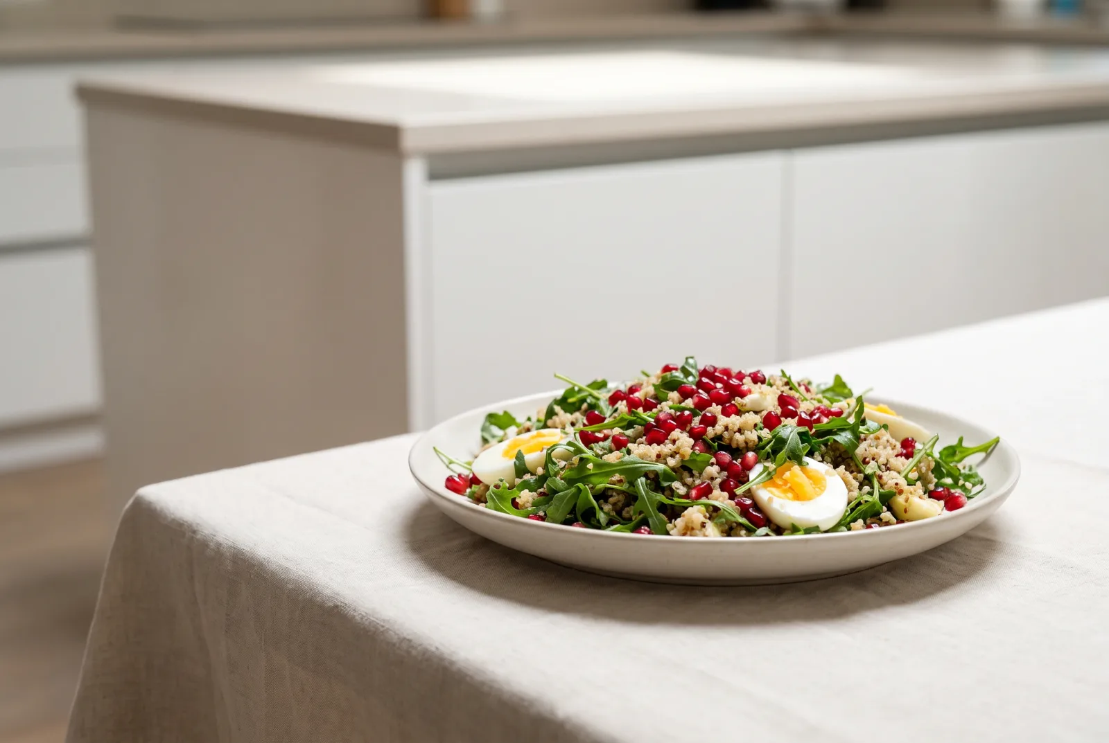 Quinoa and Pomegranate Salad | Turkish-Style Whole-Grain, Low-Carb Salad
