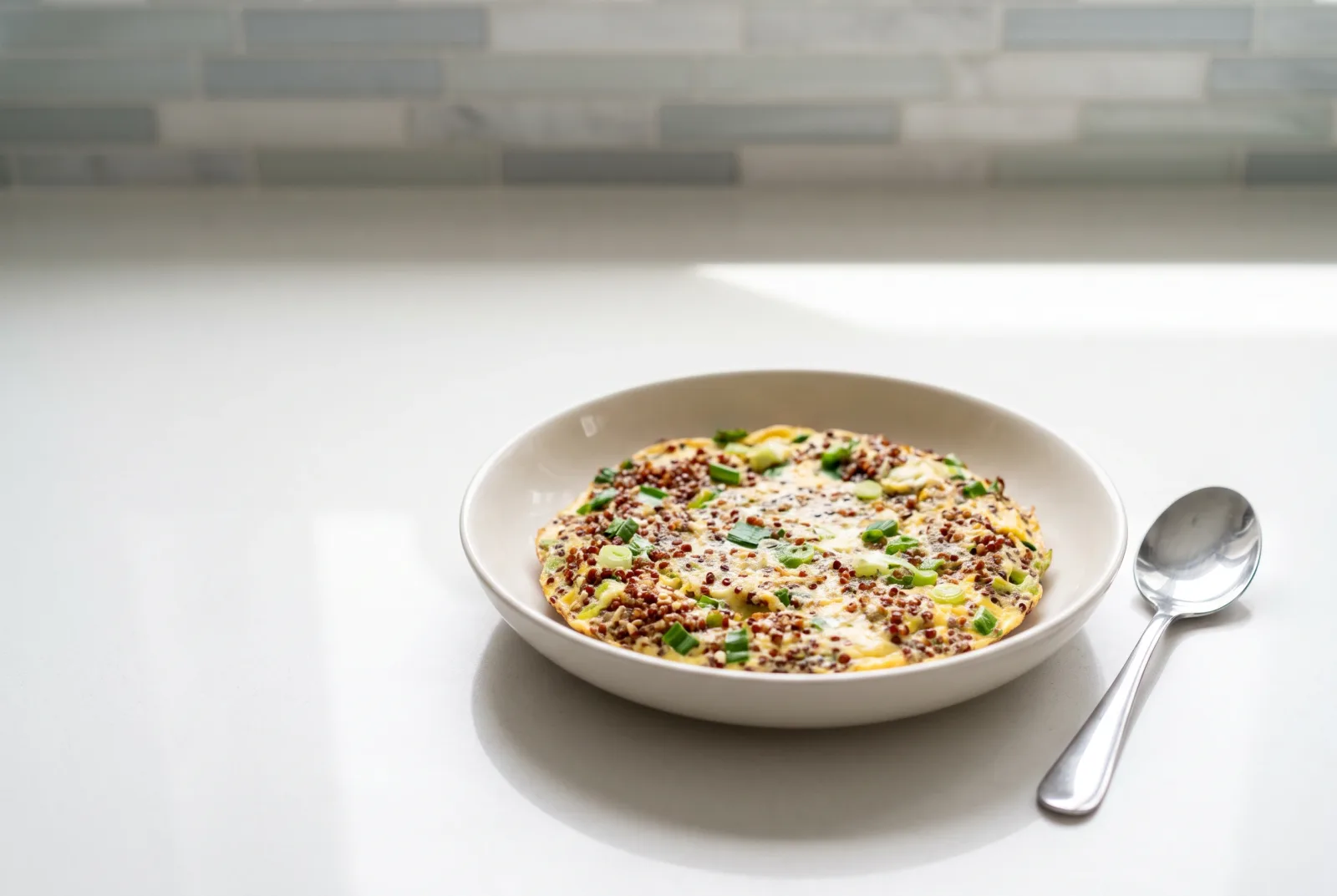 Quinoa Omelet | Peruvian-Style Whole-Grain Omelet
