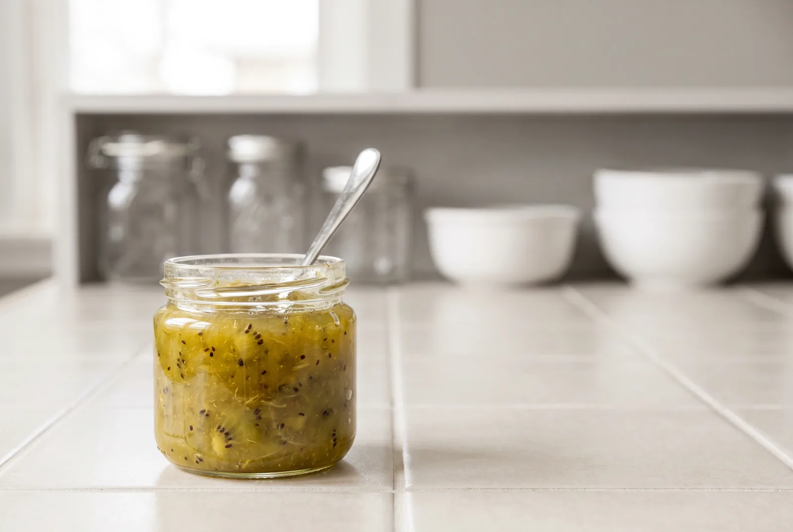 Kivi Zencefil Reçeli — New Zealand-Style Kiwifruit and Ginger Jam