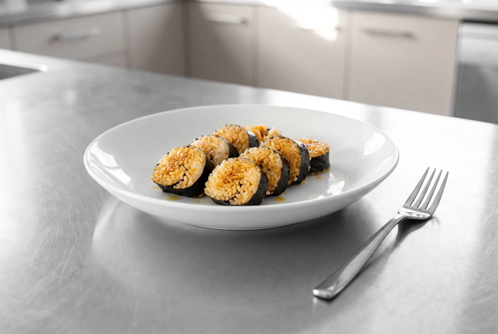Gimbap — Crispy Korean rice rolls in the air fryer