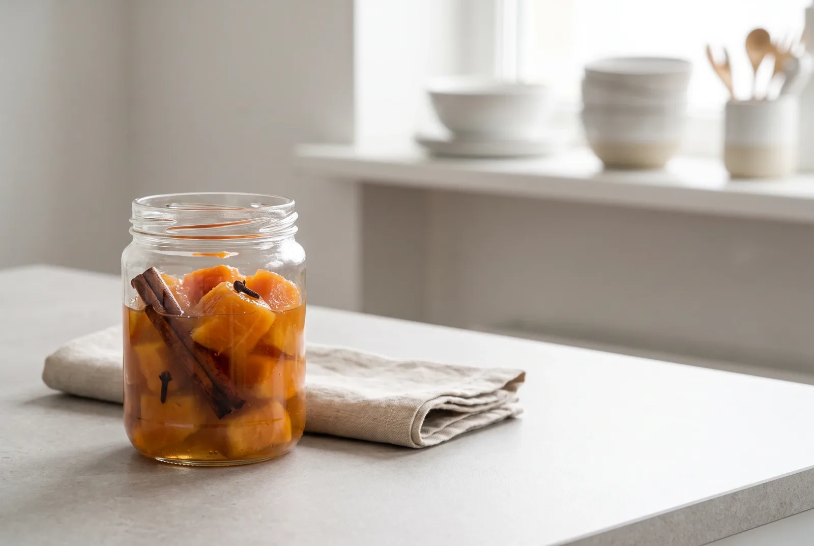 Colombian-Style Spiced Papaya Compote | Quick Pressure-Cooker Recipe