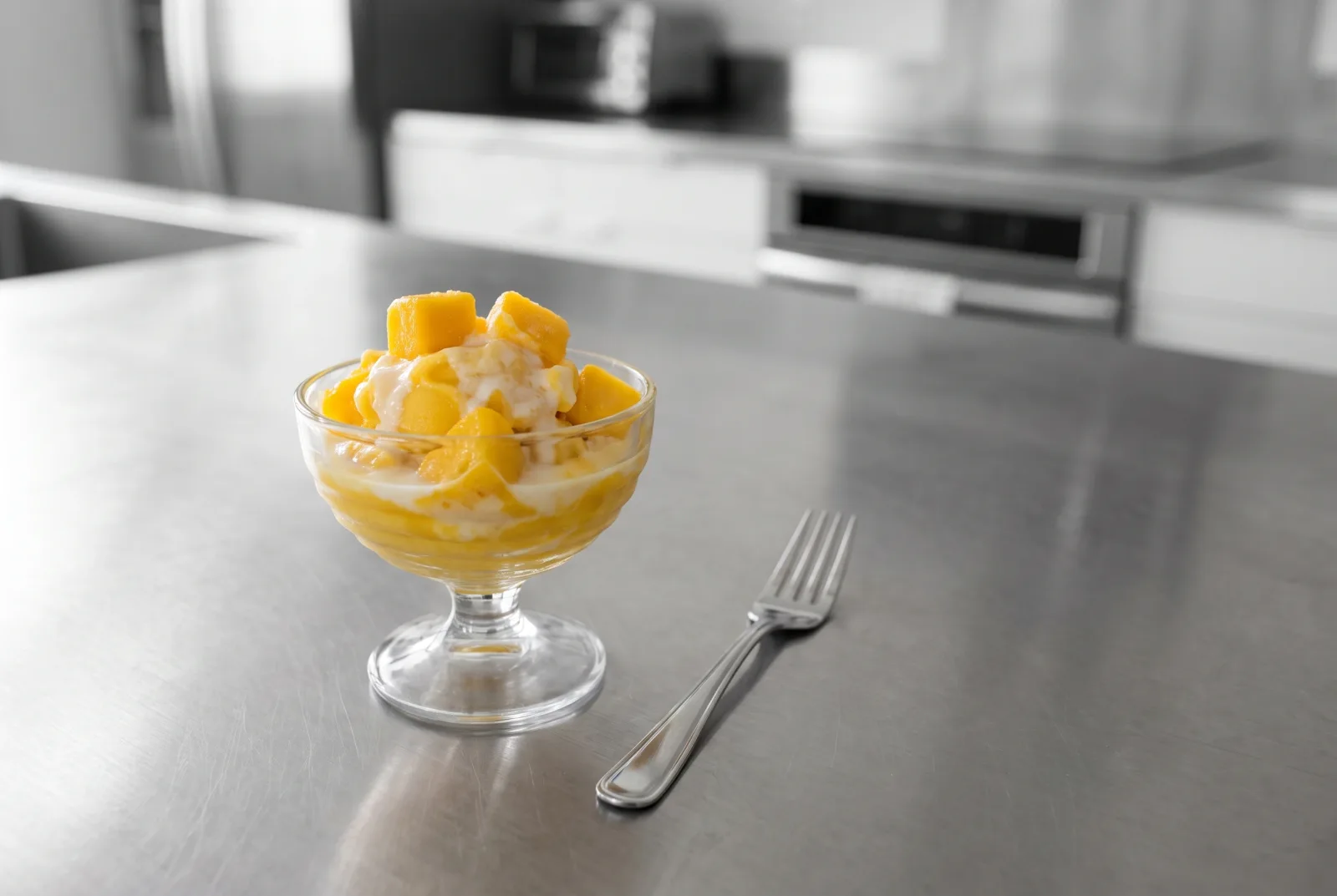 Cuban-Style Mango Sorbet — Creamy with Coconut Milk
