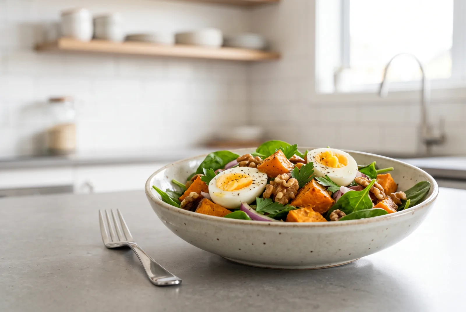 Kumara (New Zealand Sweet Potato) Salad | Quick Pressure-Cooker Recipe