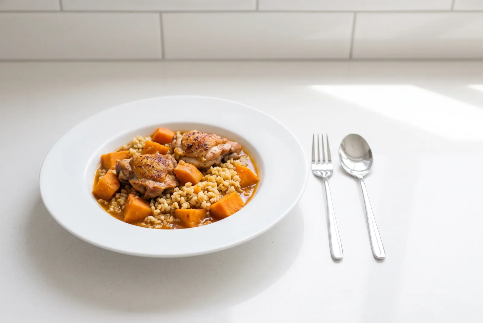 Chicken and kumara stew — a New Zealand-style pressure-cooker dish