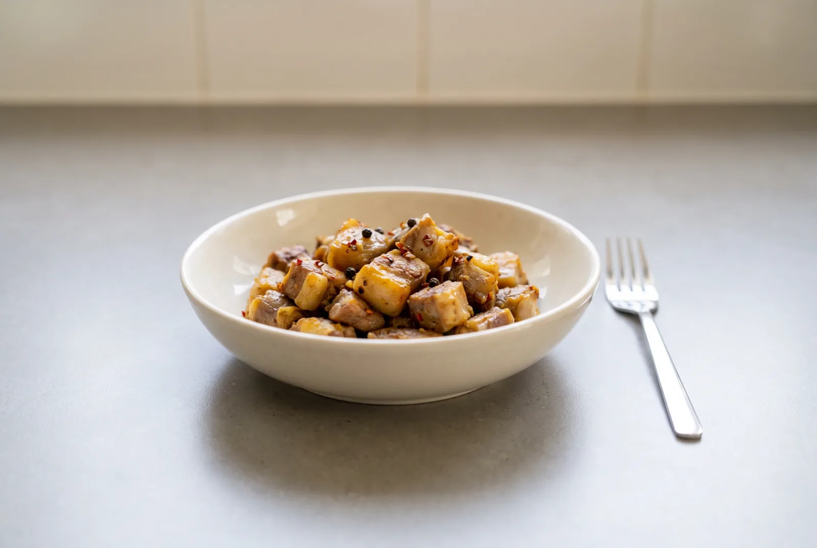 Pan-Fried Lamb Tail | Quick, Plain Skillet Preparation Without Onion