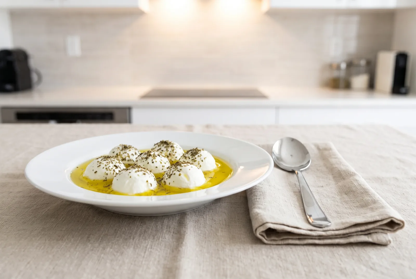 Labneh Makbouse | Jordanian Yogurt Cheese Balls in Olive Oil