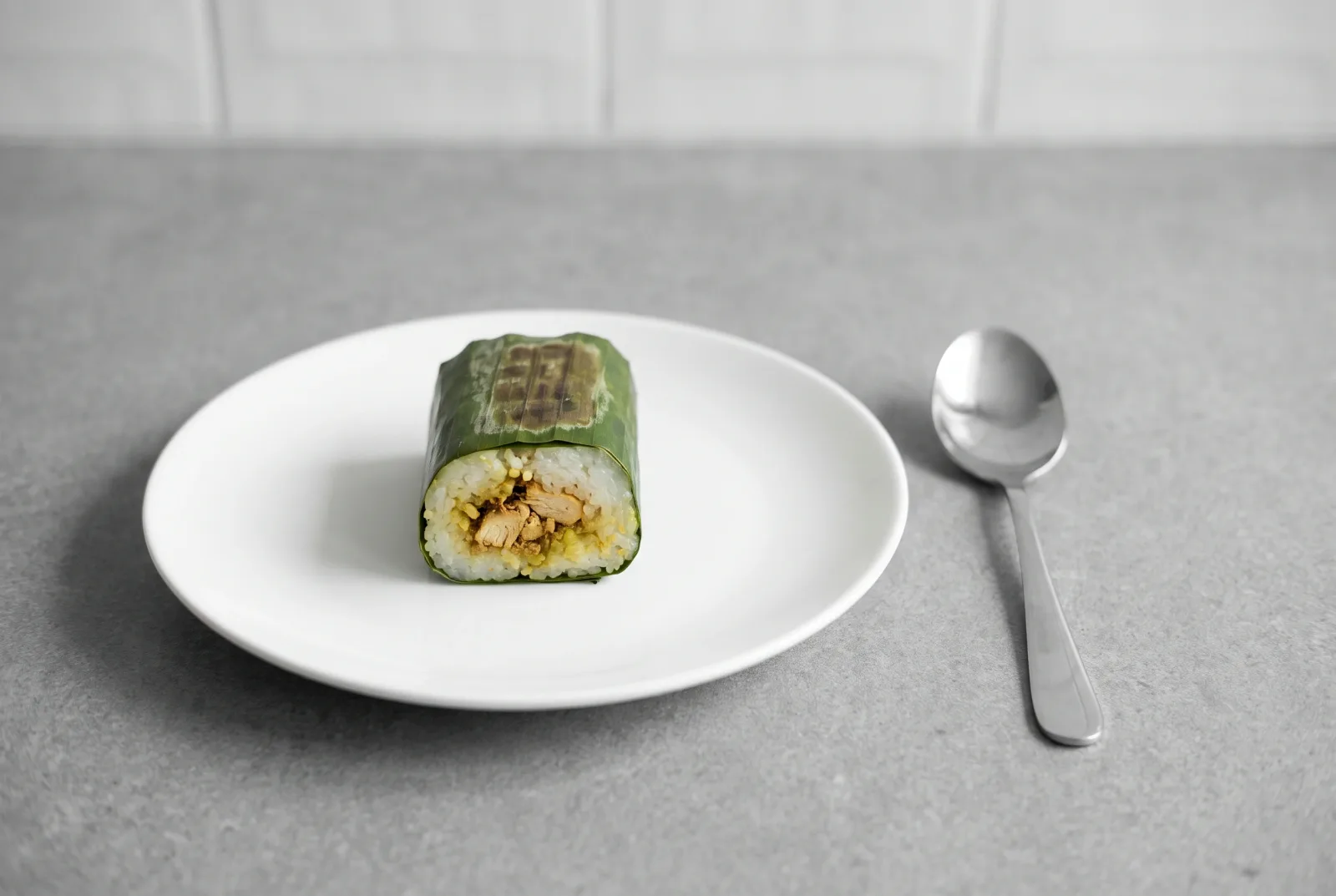 Lemper | Indonesian Banana-Leaf Chicken and Sticky Rice Rolls